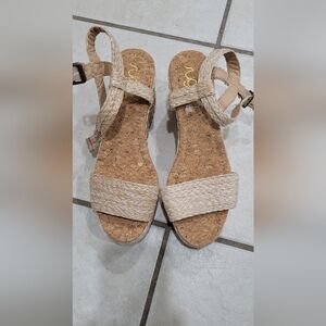 LIKE NEW!!! Beige Espadrille Sandals